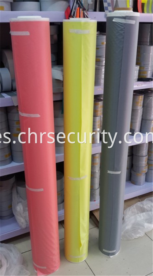 COLOURFUL REFLECTIVE FABRIC LONG ROLL